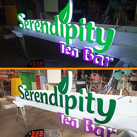 Acrylic Build-up Signages - Lighted or Non Lighted